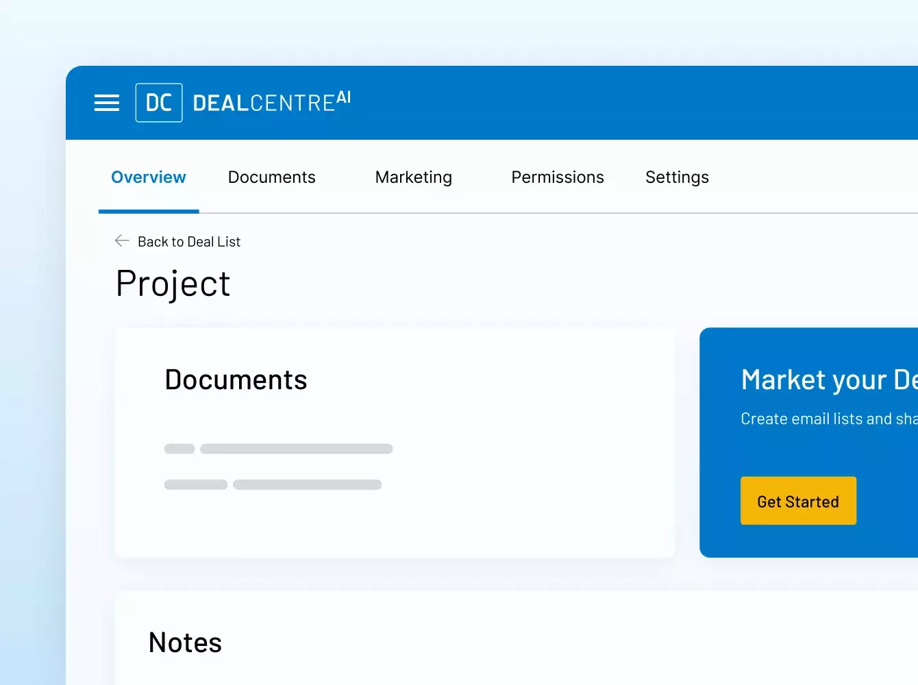 DealCentreAI Overview